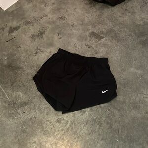 Nike shorts, black kids size small girls
